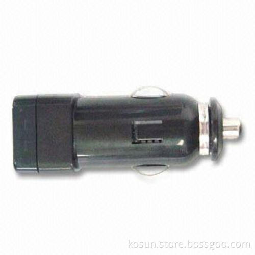 In-car Charger with 450mAh Power Consumption, CE and RoHS Approved